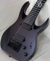 8 Saiter Gitarre | Solar Guitar A 1.8C| Carbon Black | Evertune Bridge