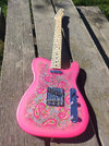 Pink Paisley Telecaster mit Lollar Vintage Telecaster Pickups