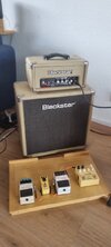 Blackstar Ht1-R Head Vollröhre mit passender 1x12 Box bronco tan limited Edition