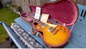 Gibson Les Paul Custom Shop 1959 reissue 60th Anniversary Golden Poppy Burst