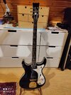 Baritongitarre Eastwood Sidejack DLX Baritone, TV Jones PUs