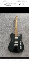 Suche Fender Blacktop Telecaster schwarz