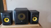 KRK Rokit 6 G3, 10s Sub, Palmer Monicon L Studio Monitore