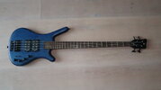 Warwick Corvette $$ Bass 2005 Made in Germany Ocean Blue Oil