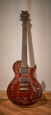 Ibanez ARZ 800 TDR mit Locking Mechaniken, Bare Knuckle True Grit & DiMarzio "Humbucker From Hell"