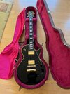 EDLES LIEBHABERSTÜCK: ORIGINAL! Schwarze Gibson LesPaul Historic re-issued 1957 Coll. Ser.Nr.#7-5133