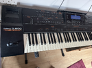 Roland G 800 Arranger, Keyboard Ständer und Sustain Pedal