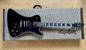 Hagstrom Fantomen Schwarz inkl. Koffer