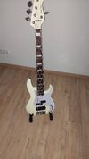 E - Bass , Harley Benton- Pro Serie , 5- Saiter