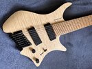 Strandberg Boden Original NX 8 Nat Flame & 3 Satz Saiten