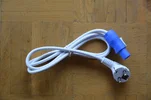 Power Twist Kabel (Schuko) weiß, Länge 1,20 Meter (8 Stück verfügbar)