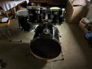 Mapex Pro M Transparent Black Set mit alles.