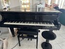 Bechstein Flügel, Modell M180, Baujahr 1973