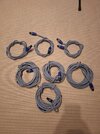 4x 10m und 3x 3m Speakon Lautsprecherkabel neuwertig