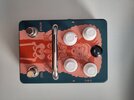 Orange Fur Coat Fuzz Octaver Pedal
