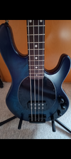Sterling by Music Man StingRay Ray34 PB Neptune Blue Satin