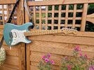 Fender Strat Hotrodded, die zwischen Lonestar und American Fat Strat, USA 2001