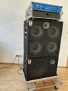 Bass-Fullstack Eden Nemesis Amp/Boxen komplett mit Flightcase