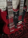 Epiphone G-1275 Doubleneck in Cherry Red
