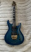 E Gittare   Heartfield  Elan   (by Fender)  Blau