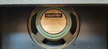 Palmer Box mit 12" Celestion G12M Greenback Lautsprecher/25W
