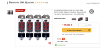 Endstufenröhren JJ Electronic E34L Quartett_Musicstore_2025-12-23.png