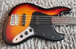Harley Benton JB-75FL SB E- Bass Fretless