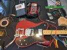 Modifikation Elektronik Tele Custom (seriell/parallel, Polaritätstest, Schirmung, Potis)