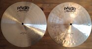 Paiste 14" Masters Dark Hi-Hat Becken