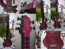 Verkaufe Clover 5-Saiter E-Bass* Carbonhals* Bartolini-PUs + Flightcase