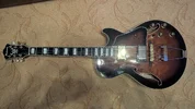 Ibanez AG95QA DBS Jazzgitarre/Archtop