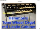 Hammond M103 transportabel mit Leslie, Vintage Orgel Keyboard