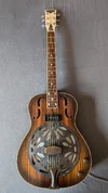 Resonator Gitarre Amistar - Rosemount Duotone – Rarität (Handmade by Frantisek Javurec)