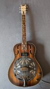 Resonator Gitarre Amistar - Rosemount Duotone – Rarität (Handmade by Frantisek Javurec)