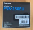 Roland PSB-230EU Netzteil DC 9V 2000mA inkl. OVP
