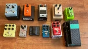 Diverse Effektpedale- MXR, Boss, UAFX, TC Electronic