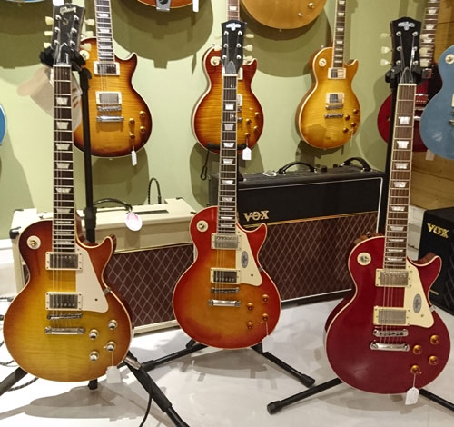 -  LS 195 Premium vs Maybach Lester '58 u. '59 vs Gibson LP CS '60's RI