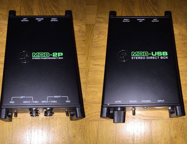 - MDB Series Stereo DI-Boxen (MDB-2P, MDB-USB)