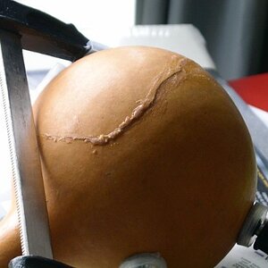 Shekere Riss Reparatur - Geklebter Riss.jpg