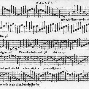 Hoort mijn vermaen Anonym in Phalèse Louvain1571 Bassus S2.jpg