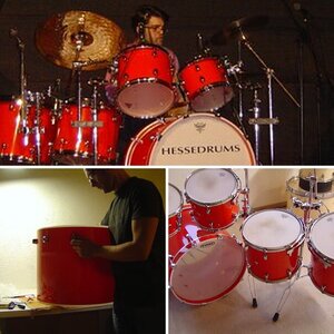 the red