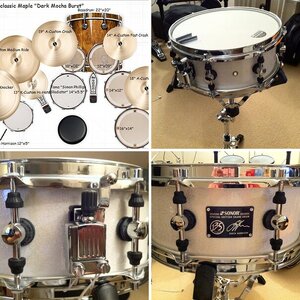 Tama Starclassic Maple Dark Mocha Burst