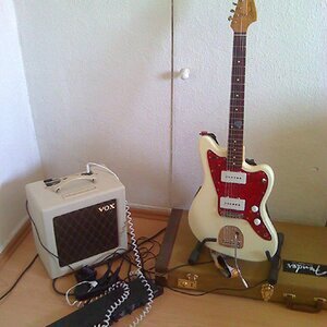 Jazzmaster und Vox AC