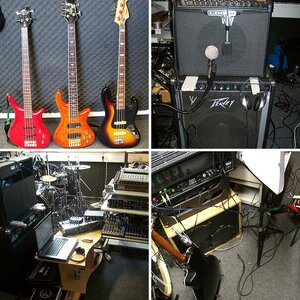 Übungsraum und mein Equipment