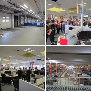 Musiker-Board besichtigt das Thomann Logistikzentr