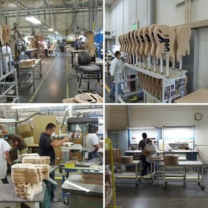 Fender Factory Tour - Wood Shop