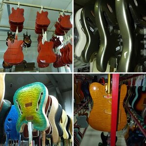 Fender Factory Tour - Paint Department