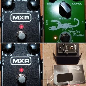 Harley Benton "Dyna Compressor" vs. MXR "Super Com