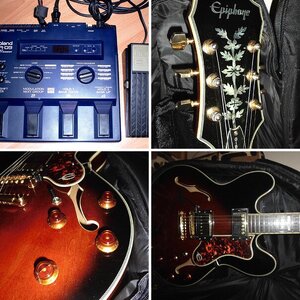 Epiphone Sheraton & Roland GR-09