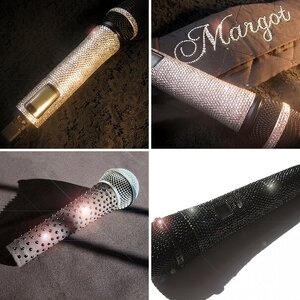 Glitzermikrofone